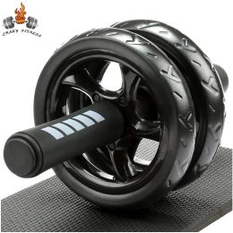 Apparatuur AB Rollerwiel Roller Keep Fit Wheels Home Crunch Artefact Geen geluidsabdominale trainingsapparatuur voor Gym Strength -trainingen