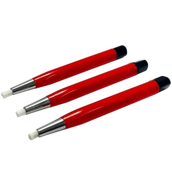 Équipements en fibre de verre Scratch Brush stylo 6pcs bijoux, montre, nettoyage de pièces, applications électroniques, enlèvement de la rouille et de la corrosion