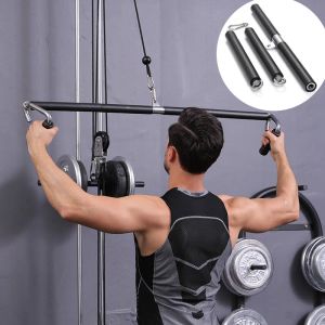 Equipments Fitness Lat Pull Down Bar Spin Gym Handgrepen voor Gym Pulley Cable Machine Bevestiging Weerstand Band Training Pilates Workout Bar