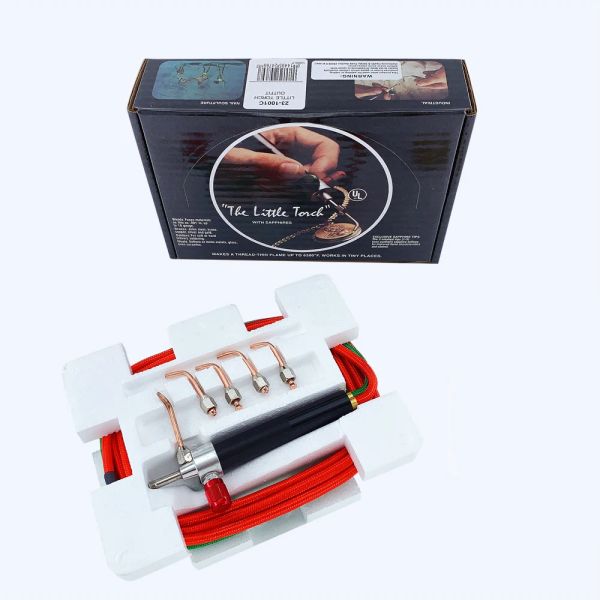 Equipos Goldsmith Little Torch Kit Joyas Herramientas Equipo Joyería Máquina de soldadura Antorcha de propano Herramienta para hacer joyas 1 juego con 5 puntas