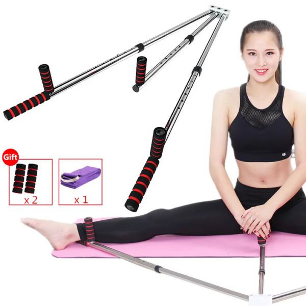 Équipements Civière de jambe en acier inoxydable Jambe fendue Machine d'étirement Flexibilité d'extension pour enfants Adulte Yoga Danse Ballet Gymnastique