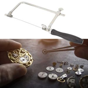Équipements Kit d'arc de scie UShape portable cadre de scie à métaux avec 10 pièces lame de scie bijoux artisanat bricolage fabrication outil de coupe à la main pour bijoutier
