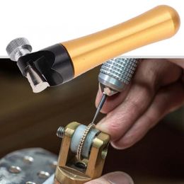 Équipements Kit d'outils de réglage de pince de fixation de bague professionnelle 7 matrices rondes mesurant l'outil de traitement de taille de bague en métal pour la fabrication de bijoux
