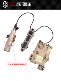 Équipé d'une lampe de poche tactique clignotante explosive M300W, M300V Watson indicateur laser PEQ15 boîte laser multifonctionnelle