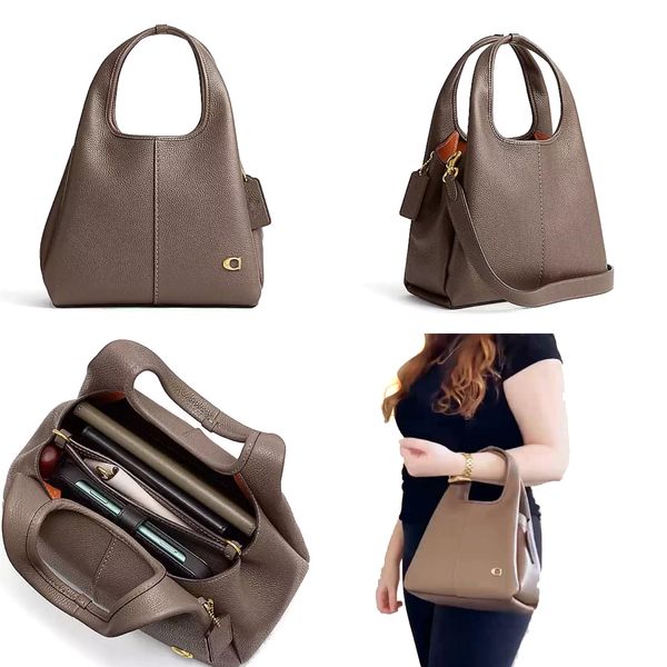 Lana 23 Sacoche Mini Bolsa de cubo de axila Diseñador Bolso de lujo para mujer Correa de moda Satchel para hombre Bolsos de embrague Cross Body Hombro Totes Axila Monedero Pochette Bolsas