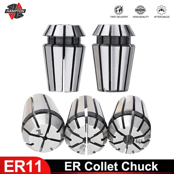 ER11 Spring Collet Chuck CNC Router Spring Chuck for CNC Milling Cutter 1/1,5 / 2/2,5 / 3/3,5/4/ 4,5/5 / 5.5/6 / 6.5 / 7mm