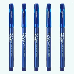 Ensemble de stylos à Gel effaçables, stylo à bille bleu/noir à pointe Fine de 0.5mm pour l'écriture, papeterie fournitures scolaires et de bureau