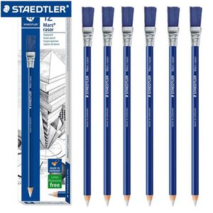 Eraser 6/12 PCS Staedtler 526 61 Style crayon Eraser + Brush Stationery de la papeterie de bureau