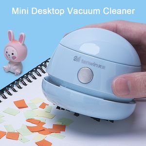 Borradores Mini Aspirador de polvo de escritorio para limpieza de pelos Migas Restos Computadora portátil Coche Casa de mascotas Oficina Hogar 221118
