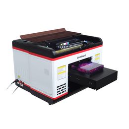 EraSmart CMYKW 6 couleurs A3 1390 Machine d'impression de couverture Mobile imprimante UV Led imprimante à plat UV Machine d'impression UV pour étui Mobile