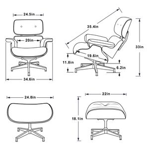 Ergonomisch ontworpen recliner stoel stoel enkele bank stoel real lederen lounge stoel stoel stoel woonkamer slaapkamer meubels