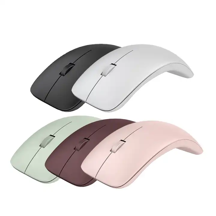 Ergonomically designed 2.4G Bluetooth wireless mouse, silent, ultra-thin, portable, rechargeable, suitable for office computers/game computers