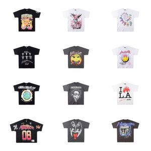 Hellstar T-shirts pour hommes de haute qualité Hommes Femmes Hellstar T-shirt Chemises de créateurs pour hommes Vêtements d'été Mode Couples Coton Tee Casual Femmes T-shirts à manches courtes A076