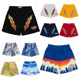 Eric Emmanuels Shorts Summer Beach Swim korte broek Spier Fitness Sport American Quarter broek Mesh Ademend losse casual heren designer shorts