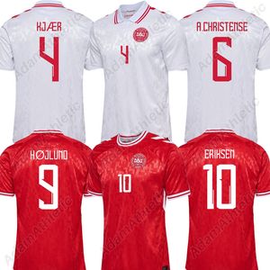 Maillot de football danois 2024 ERIKSEN HOJLUND KJAER Maillots de football Danois 24 25 Maillot A.CHRISTENSEN HOJBJERG JENSEN ANDERSEN