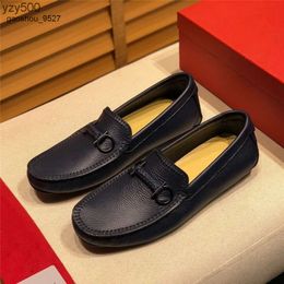 Erkek Feragamo Nieuwe Collectie Formele Herenschoenen Heren Schoenen Designer Jurk Ayakkabi Loafers Glitter Coiffeur Elegante Italiaanse Schoenen Buty Mannen Bruiloft 10E3 55VH