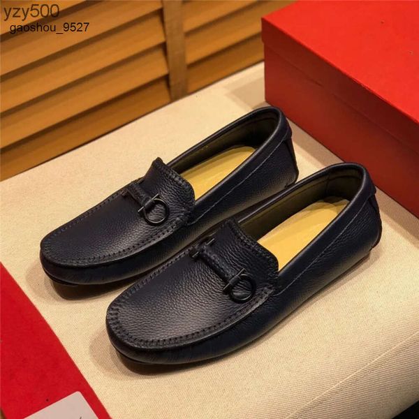 Erkek Feragamo Nouvelle Arrivée Formelle Hommes Chaussures Hommes Chaussures Designer Robe Ayakkabi Mocassins Glitter Coiffeur Élégant Chaussures Italiennes Buty Hommes Mariage 10E3 55VH