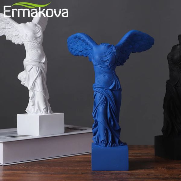 Ermakova Victoria Goddess Figure Sculptures Roman Winged Victory Samothrace Desktop Ornements pour faire des cadeaux de collection de décoration 240507