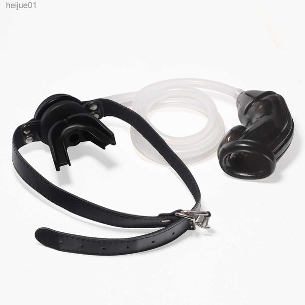 Érotique Boisson Pee Produits Pénis Manches Cathéter Urétral Gag Dans La Bouche Couple Jeux De Sexe Bdsm Jouets Marchandises Pour Adultes Femme Gay L230518