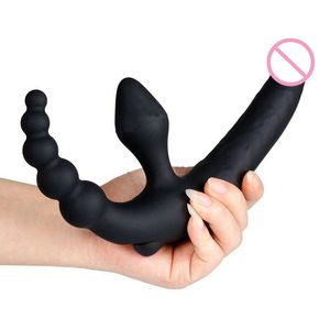 Produit érotique pour adultes Strapon Dildo Vibromasseur pour femmes Faloimitator Réaliste Phallus Vibration Produits intimes Sex Toys Y200226