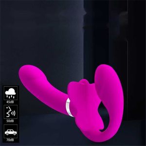 Erotisch Seksspeeltjes Producten Dildo Vibrator Lesbische Strap-On Penis Pegging Double Ended Volwassenen Voor Vrouwen 231010