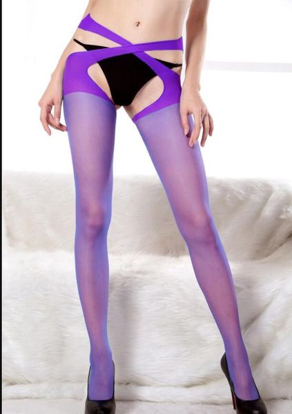 Chaussettes érotiques, Costumes Sexy pour femmes, bas à entrejambe ouvert, vêtements exotiques, collants sans entrejambe, Lingerie sexuelle