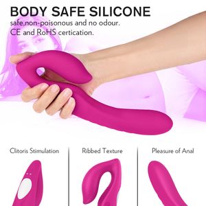 Erotische strapless strap-on dildo vibrators voor vrouwen dubbele hoofden vibrerende penis lesbisch speelgoed volwassen sexy koppels