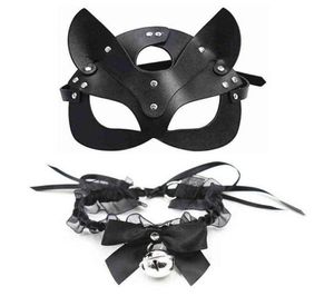 Femmes érotiques Masque sexy Half Eyes Cosplay Face Cat Cat Mask Halloween Party Cosplay Masque Masquerade Ball Masques Fancy L2207119169787