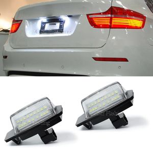 Lampes lumineuses de plaque d'immatriculation LED sans erreur, pour Mitsubishi Outlander mk2 mk3 Lancer éclipse 3 4 Cross Galant Xpander