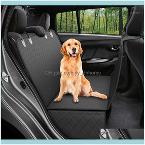 Ers Supplies Home Gardendog Seat Er Étanche Transport Dog Carrier Car Backseat Protector Mat Hamac Pour Petits Grands Chiens Pet Mat1 Drop