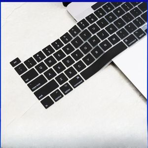 Es fr ru laptop toetsenbordomslag voor macbook air 13 m1 a2337 siliconen beschermende film toetsenbordkas air13 A2179 A1932 A1466 Cover