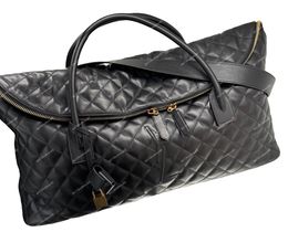 Es Giant Travel Maxi Bag In Quilted Leather Designer Bag Women De draagtassen hechten crossbody shopping strand beroemde grote bakken schouders purn -handtassen handtassen