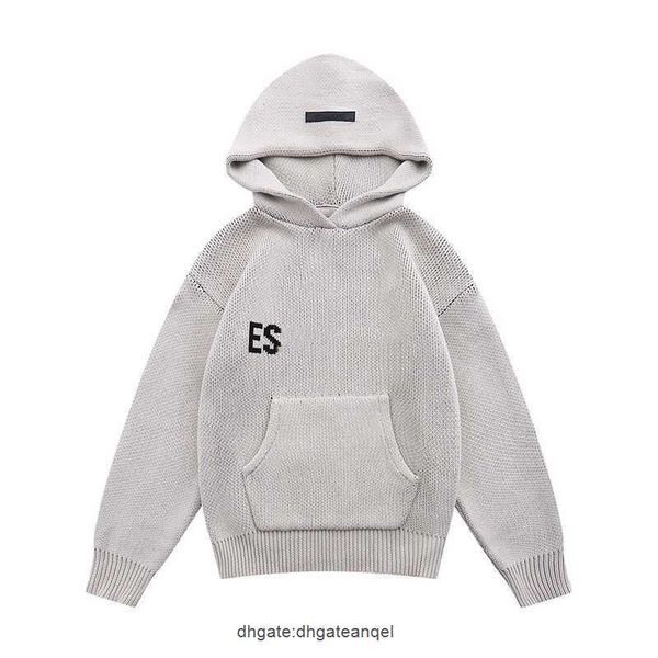 Es Hoodies Ess Designer Pullover Sweater para Niños Niñas Sudadera de manga larga de punto Ropa de letras de gran tamaño Sudadera con capucha de moda Jumper Lkrc