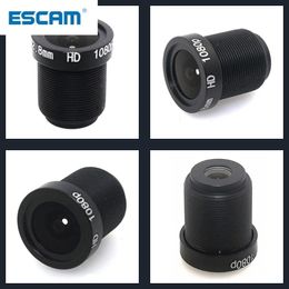 ESCAM 1080P 2.8/3.6/6 mm CCTV Security Camera Lente M12 2MP Apertura F1.8, 1/2.5 "Formato de imagen Lente de cámara de vigilancia HD