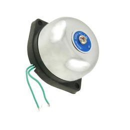 ESCAM 55 mm de diámetro Alarma de fuego Gong Bell AC 220V para medidas mejoradas de seguridad en varios entornos y entornos