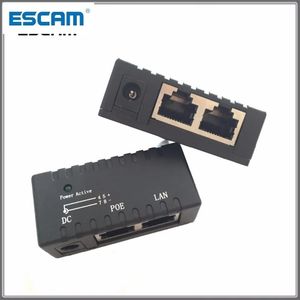 ESCAM POE00 POE Injecteur 2 Port RJ45 POE Splitter Power Over Ethernet Switch Power Adaptateur pour la caméra IP CCTV pour HD AVI CVI