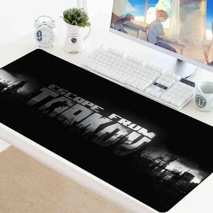 Ontsnappen aan Tarkov Mouse Big Gamer Play Mats Computer Gaming Accessoires XL Grote Mousepad Toetsenbord Rubber Games PC Desk Pad