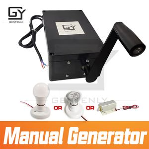 Escape Room Handmatige generator Box Prop Table Game Puzzel produceren elektriciteit ontgrendelde lade boutvergrendeling gloeilamp analoog apparaat