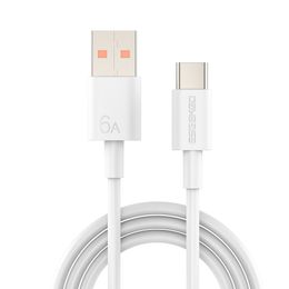 ESEEKGO 6A Super rapide 100W USB Type C câble de données de charge 1M 3FT Android cordon de charge rapide chargeur adaptateur lignes pour Huawei Xiaomi Samsung