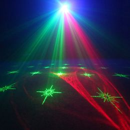 ESHINY RG LASER DREAM AURORA 60 Modèles Projecteur DJ Disco Light Party RGB LED Bar Dance Room Birthday Stage Effet USB F5N6