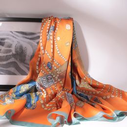 esigner scarf for women Printed Floral Chiffon Hijab Scarf Women Pareo Lady Bandanas Beach Towels Summer Muslim Veil Wrap Female Foulard