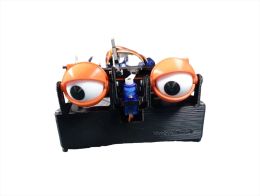 ESP8266 6 Kit DOF Robotic Eye DIY pour Arduino Robot avec SG90 Servo App / Web WiFi Control 3D Impression Open Source Kit de démarrage
