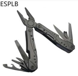 ESPLB 12in1 Multitool Aluches à plusieurs usage Pocket Pocket Pocket Toulier durci 420 ACIER INOXEUX POUR SURVIAL Camping Fishing 1885055