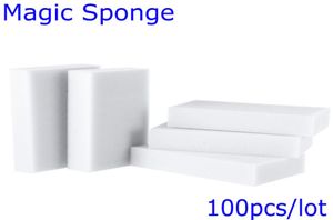 Esponja Magica Para Limpeza Magic Sponge Cleaner Gum Melamine Sponge voor het reinigen van kookgereedschap Magic Eraser 100pcSlot9475788
