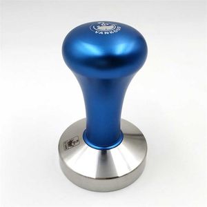 Espresso Coffee Saboter Blue Machine Press Flat Base Barista Accessoires 51mm 57.5mm 58mm 211008