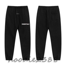 ESS-2 High Street FOG Double ligne Hommes et femmes couples mode pantalons longs High street pieds groupés pantalons de survêtement de sport décontractés, pantalons de survêtement pour hommes, pantalons décontractés pour femmes 1013