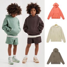 ESS Baby Hoodies Niños para niños Diseñadores ropa para niños Sétulos suéteres suéter suéter de manga larga de manga larga de gran tamaño estilo de moda