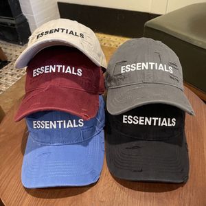 ESS Cut Hole gorra de bola tridimensional impresa gorra de béisbol primavera y verano todo elegante street tide cap 43Yl #