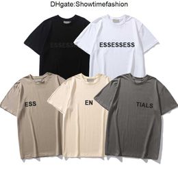 ESS Designert-Shirt Luxe T-shirts Mens Mens Dames God Korte mouw Hip Hop Streetwear Tops Kleding Kleding 0FQW