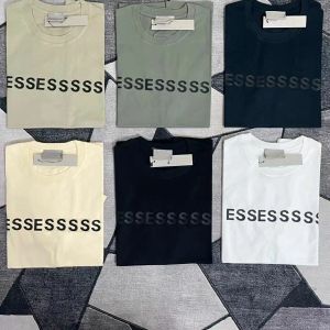 ESS essentialsweatshirts t-shirt de créateur de rue pour hommes logo d'été imprimé coton lâche décontracté t-shirts à manches courtes t-shirts pour hommes et femmes Tee